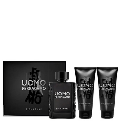 Set Ferragamo Uomo Signature - Fragancias Boutique