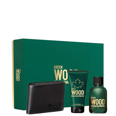 Set Dsquared2 Green Wood Men - Fragancias Boutique